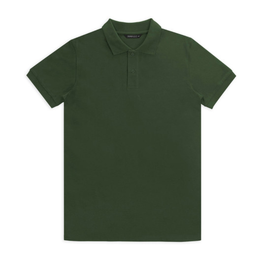 Carter Mens Polos Olive